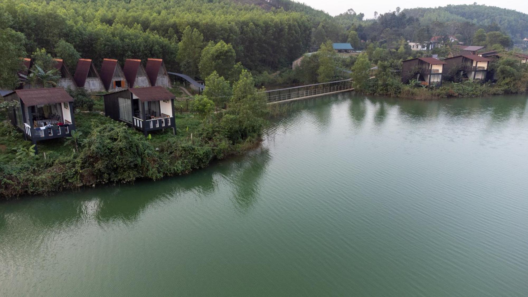 Nguyen Shack Retreat Resort Phong Nha Buitenkant foto