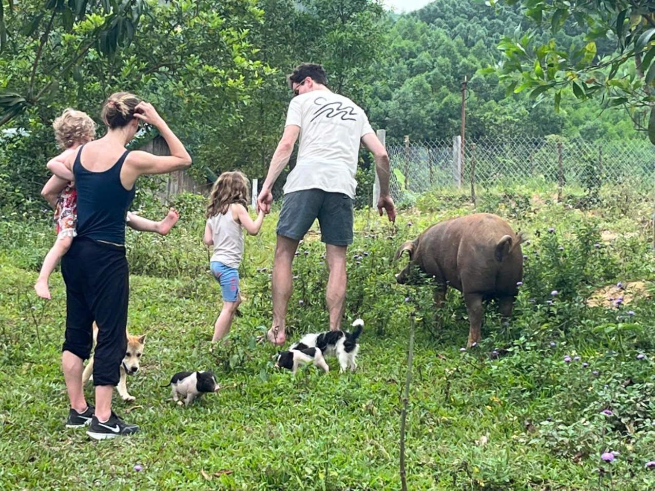 Nguyen Shack Retreat Resort Phong Nha Buitenkant foto